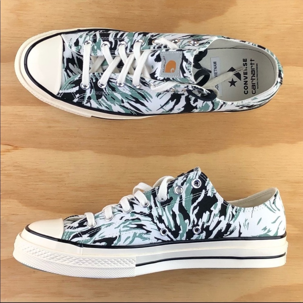 Carharrt Work in Progress limited edition size 10.5 converse.